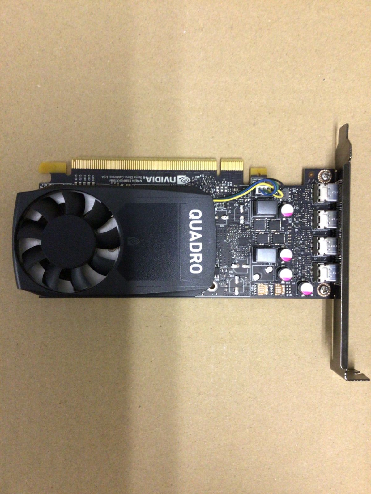 中古」グラフィックスボード QUADRO P1000 管理番号 Wa77