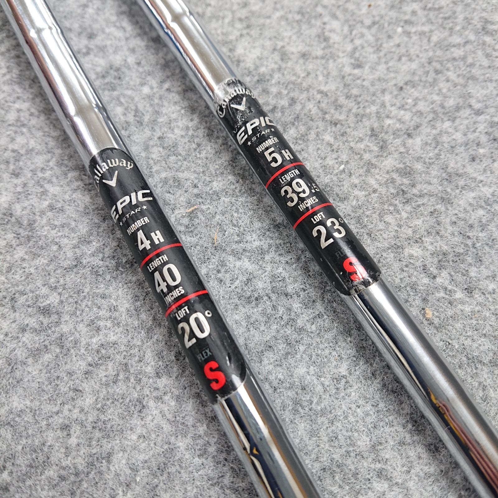 キャロウェイ エピック スター 4U ＆ 5U 2本セット N.S.PRO Zelos 7