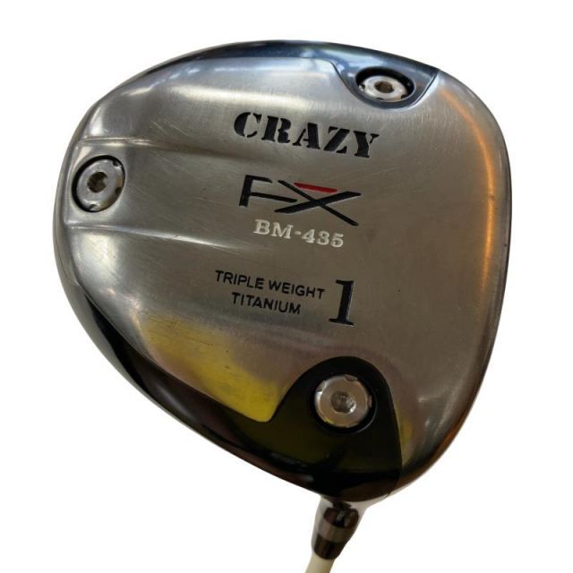 中古】 CRAZY FX BM-435 1W ドライバー DR 純正特注シャフト