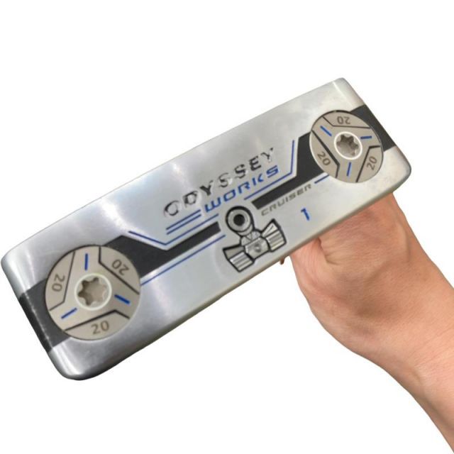 【中古】 オデッセイ WORKS CRUISER #1 34インチ パター PT スチール (フレックスその他) メンズ 男性用 右利き 右用 Cランク ゴルフクラブ