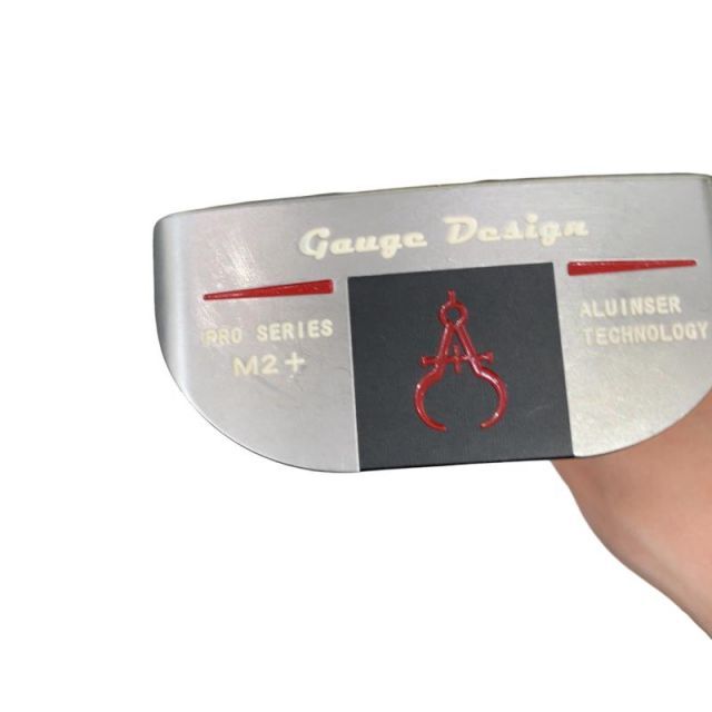 【中古】 ゲージデザイン Gauge Design ALUINSER PRO SERIES TYPE-M2+ パター PT スチール (フレックスその他) メンズ 男性用 右利き 右用 Bランク ゴルフクラブ