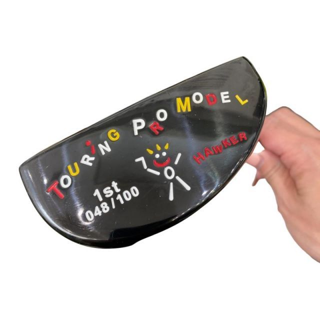 【中古】 T・P ミルズ TOURING PRO MODEL HAWKER(ダークニッケルメッキ) 34インチ パター PT スチール (フレックスその他) メンズ 男性用 右利き 右用 Cランク ゴルフクラブ