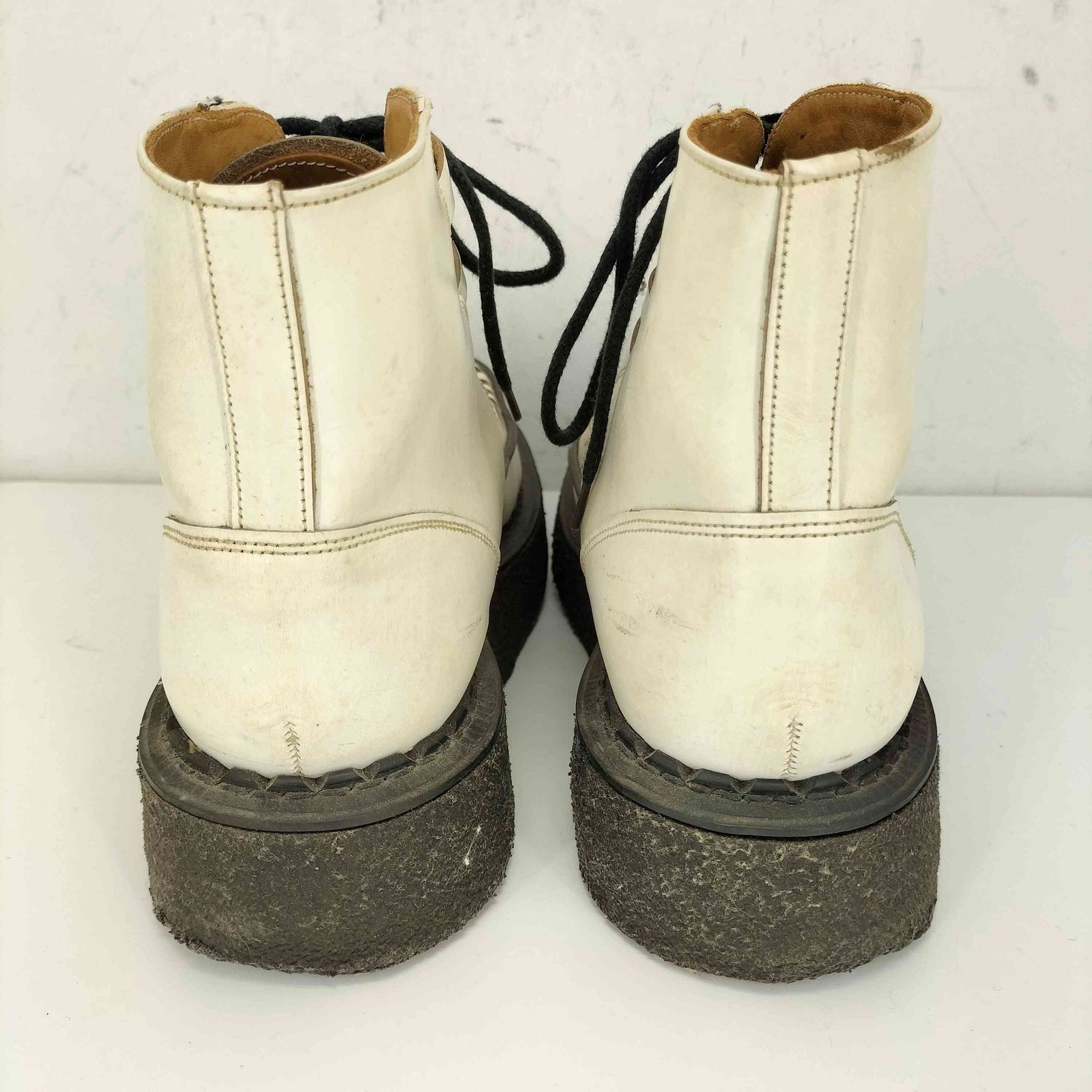 ジョージコックス GEORGE COX VI Sole CHUKKA Whtie Leather メンズ UK