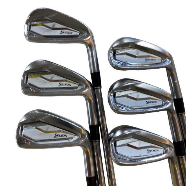 【中古】 ダンロップ SRIXON ZX5 6S アイアンセット IR NS PRO MODUS3 TOUR105 D.S.T (フレックスS) メンズ 男性用 右利き 右用 Cランク ゴルフクラブ