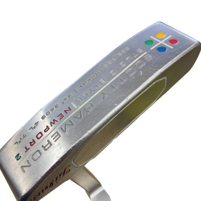 中古】 タイトリスト SCOTTY CAMERON STUDIO STYLE NEWPORT 2 340G 34