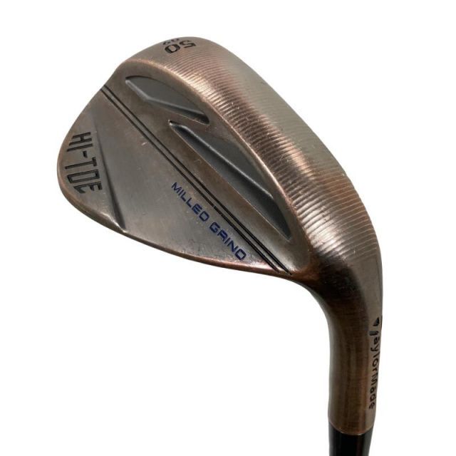 【中古】 テーラーメイド Taylor Made MILLED GRIND HI-TOE(2022) 50°/09° ウェッジ WG Dynamic Gold (フレックスS) メンズ 男性用 右利き 右用 Cランク ゴルフクラブ