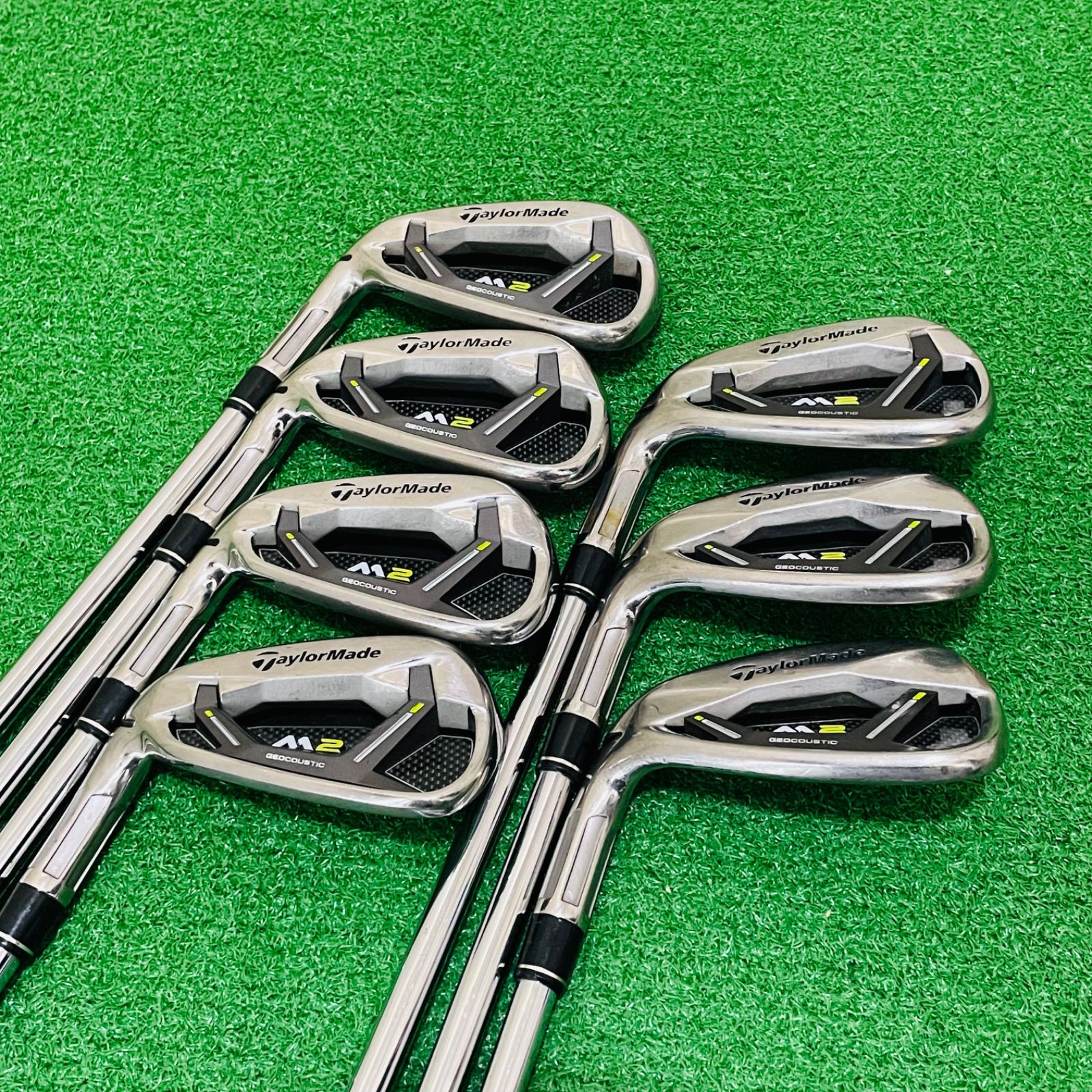 36 TaylorMade M2 USA テーラーメイド レフティ 左利き アイアン7本