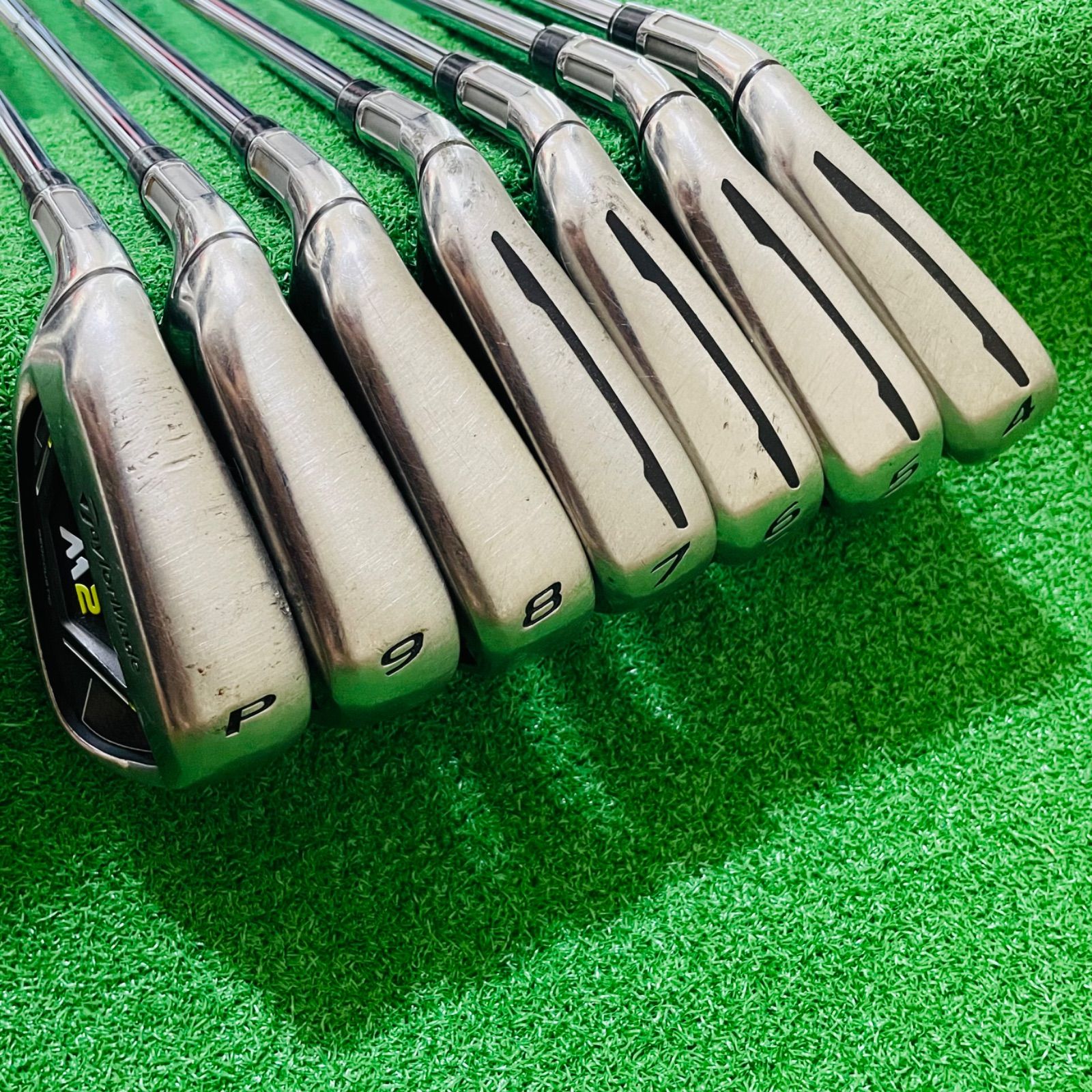 36 TaylorMade M2 USA テーラーメイド レフティ 左利き アイアン7本