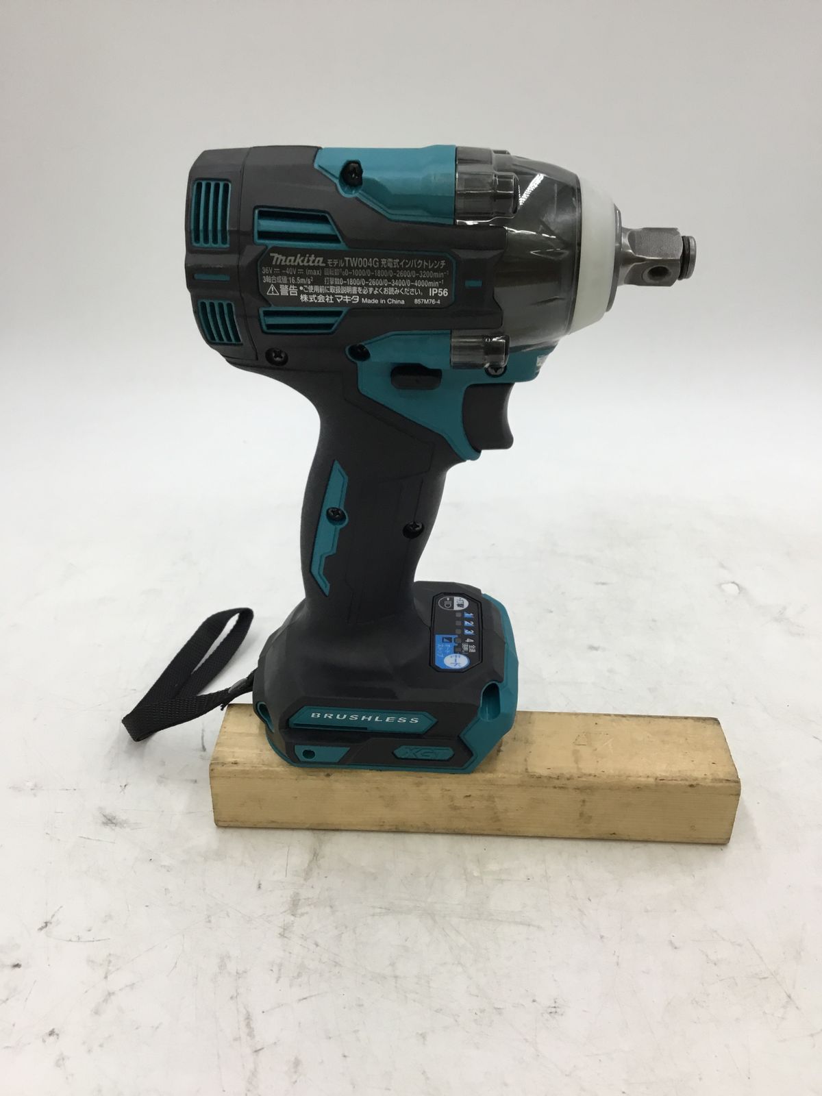 【未使用】Makita/マキタ TW004GRDX ☆ 40Vmax充電式インパクトレンチ 2.5Ah バッテリ2本・充電器・ケース付 [IT_ONUFD][笠寺][M04]