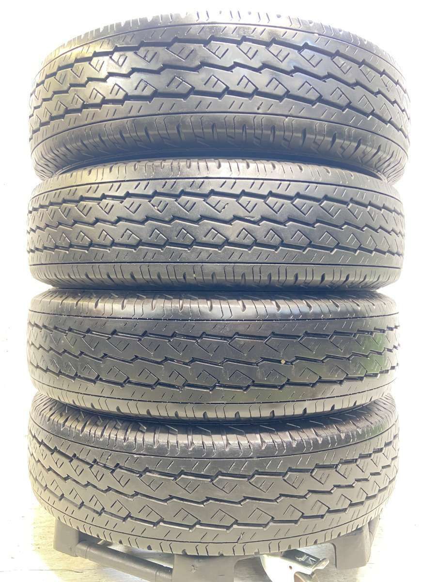 195/80R15 107/105L LT ブリヂストン V600 中古タイヤ サマータイヤ 4本セット s15260423040