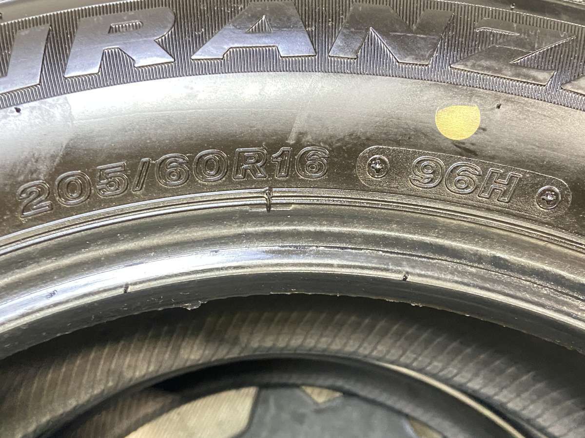 205/60R16 ブリヂストン トランザ ER33 中古タイヤ サマータイヤ 2本