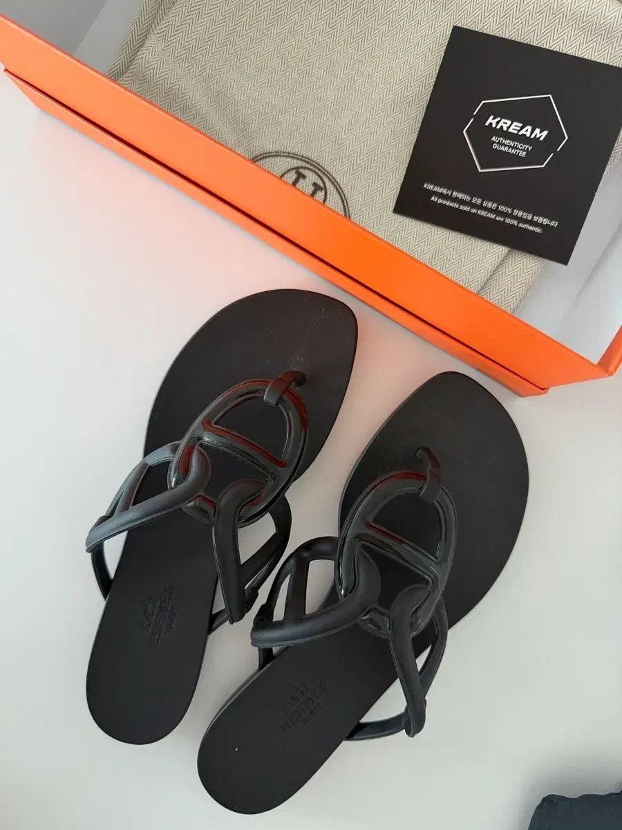 新品 Hermes エジェリ サンダル スリッパ ビーチサンダル 36サイズ