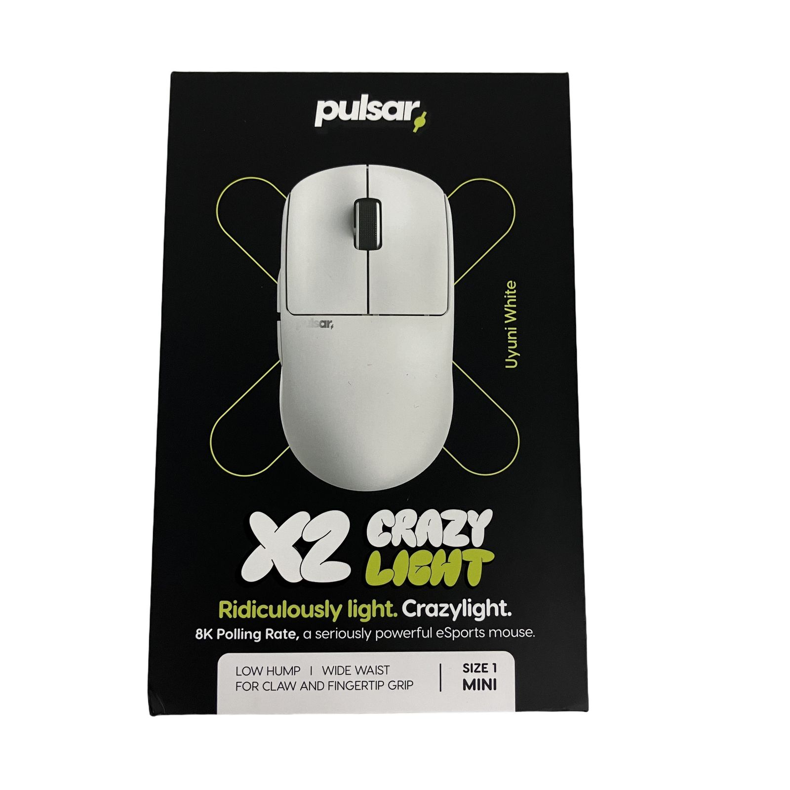 Pulsar X2 CRAZYLIGHT ゲーミングマウス ホワイト 中古 - メルカリ
