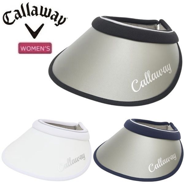 キャロウェイ ゴルフ バイザー UVクリップバイザー レディース 2026年発売 Callaway Golf C26191214