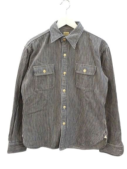 デラックスウエア DELUXEWARE HICKORY NEL SHIRT ヒッコリー デラックスウエア DELUXEWARE HICKORY NEL SHIRT ヒッコリー