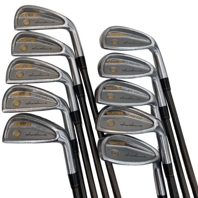 【中古】 本間ゴルフ LB-606 G NEW H＆F GNiメタル仕様 10S アイアンセット IR 2S FEATHER WEIGHT TITANIUM (フレックスその他) メンズ 男性用 右利き 右用 Dランク ゴルフクラブ