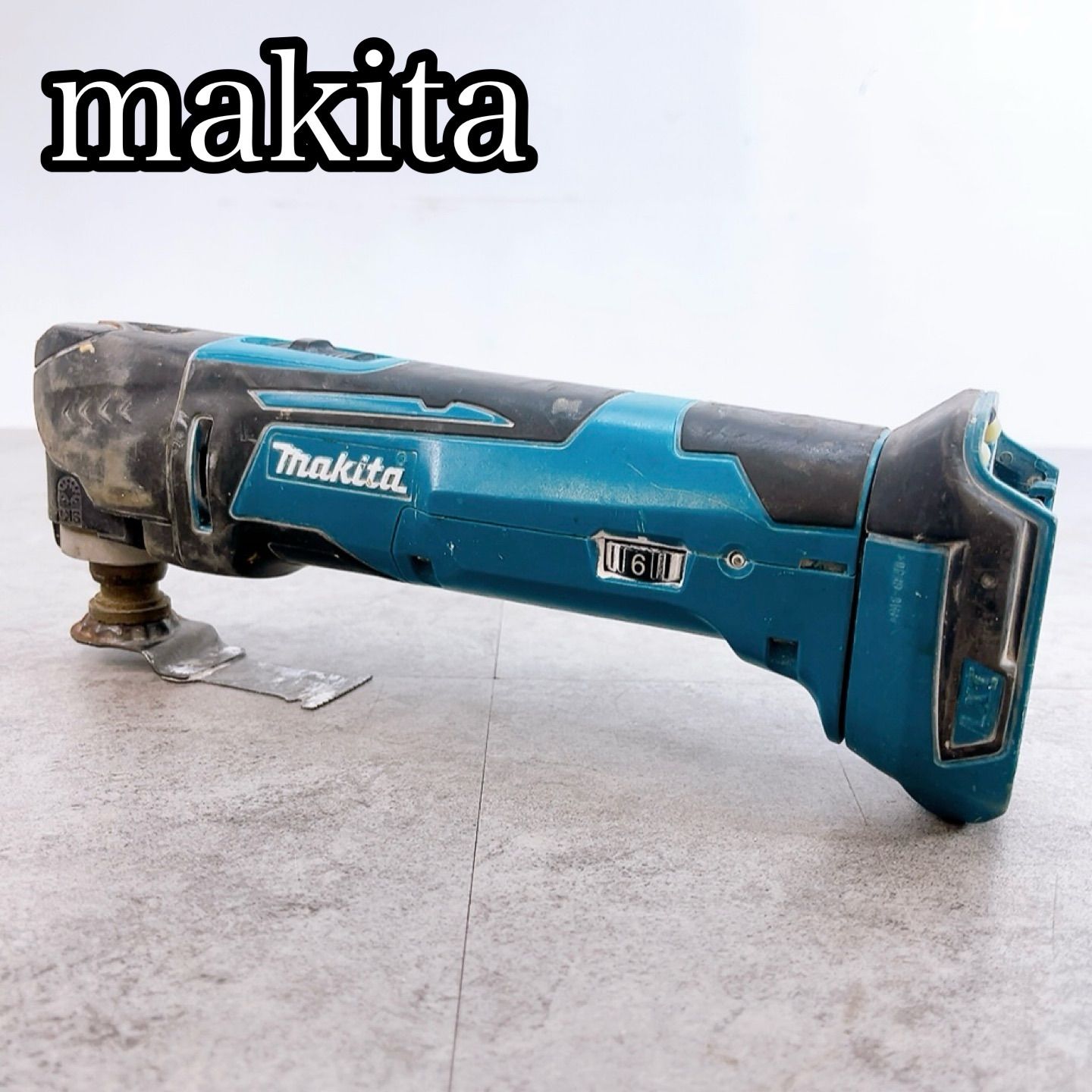 H-1304 makita マキタ 充電式マルチツール TM41D ブルー ブラック 動作 