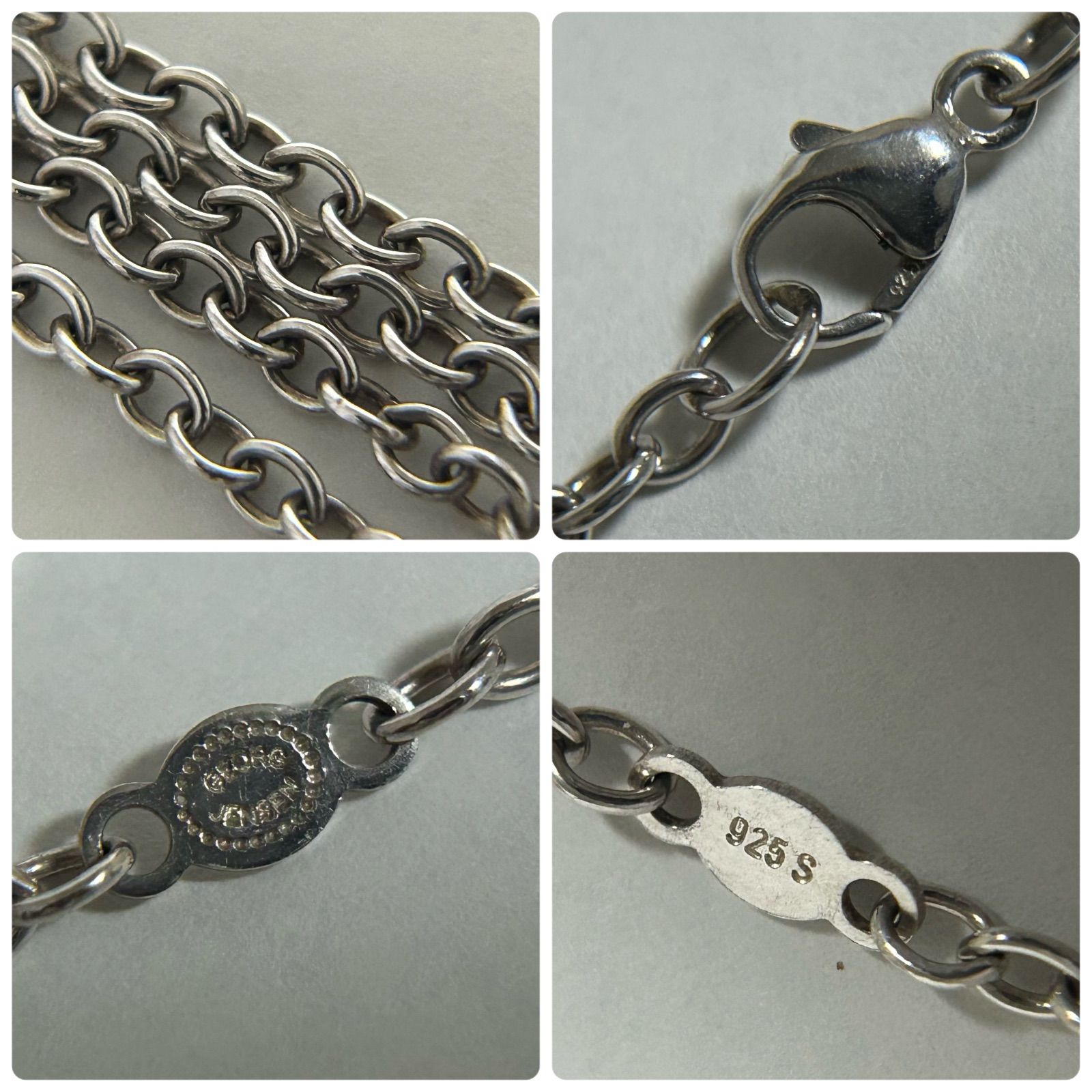ジョージジェンセン Silver 925 ネックレス チェーン Georg Jensen