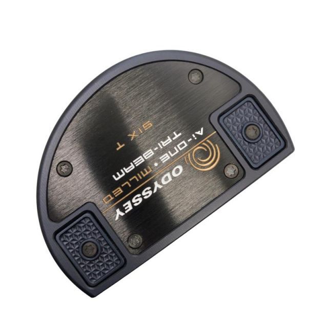 【中古】 オデッセイ Ai-ONE・MILLED TRI-BEAM SIX T(カスタム) パター PT 純正特注シャフト (フレックスその他) メンズ 男性用 右利き 右用 Cランク ゴルフクラブ