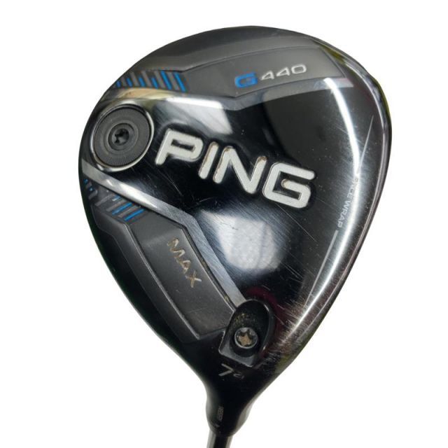 【中古】 ピン G440 MAX 7W フェアウェイウッド FW PING TOUR 2.0 CHROME 65(FW) (フレックスS) メンズ 男性用 右利き 右用 Cランク ゴルフクラブ