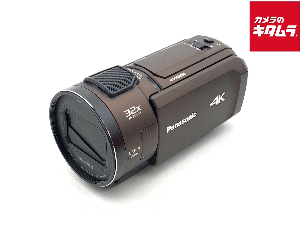 【中古】 【良品】 パナソニック デジタル4Kビデオカメラ HC-VX1M-T ブラウン