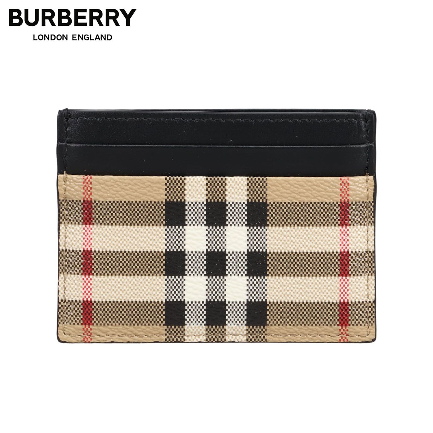 バーバリー BURBERRY カードケース 名刺入れ 定期入れ レディース チェック VINTAGE CHECK CARD HOLDER 8069822 19,460円