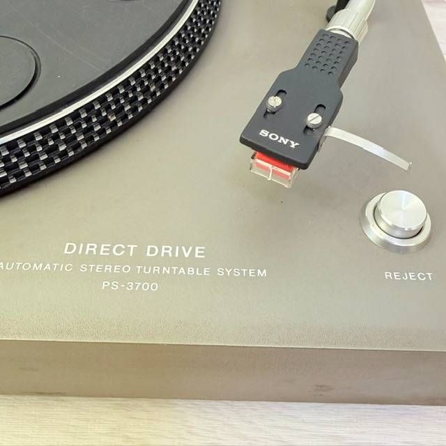 SONY ソニー レコードプレーヤー PS-3700 - メルカリ