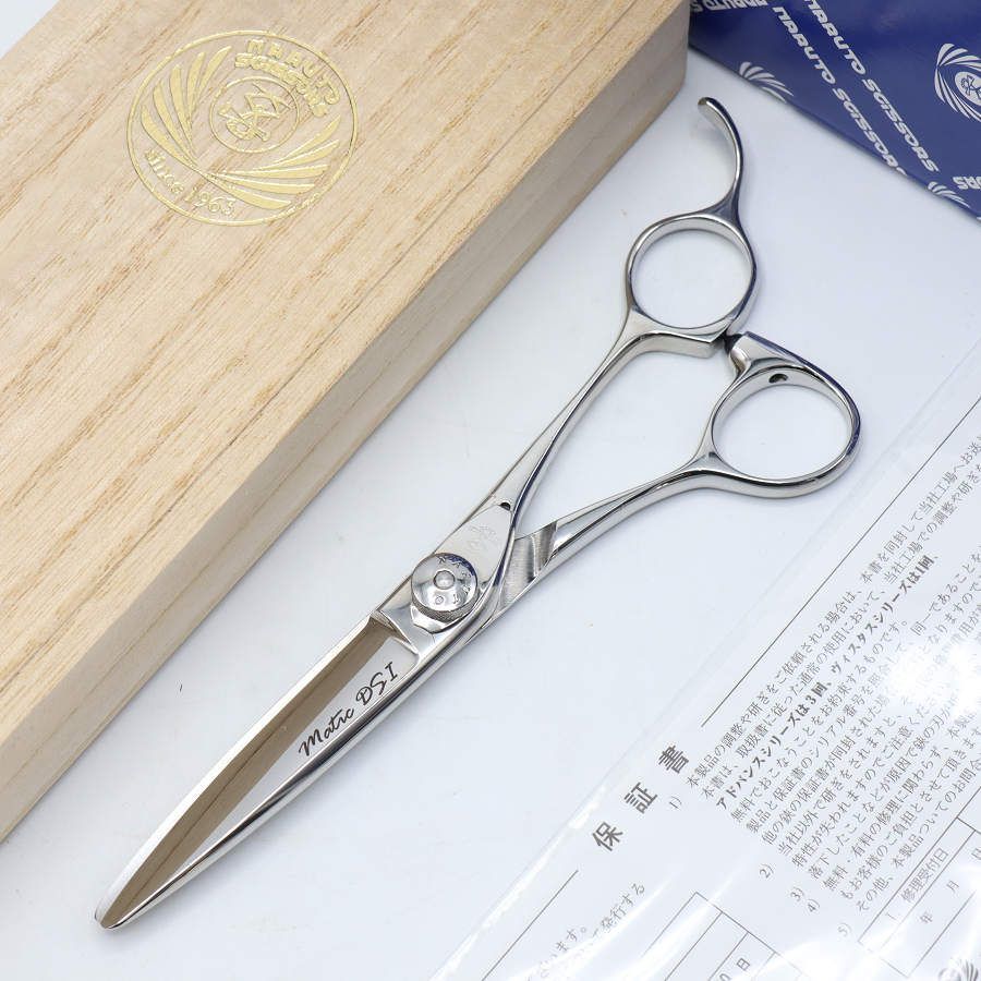 【美品】ナルトシザー マチックDSⅠ 無料修理3回あり カットシザー 5.8インチ ハマグリ刃 オフセットハンドル
