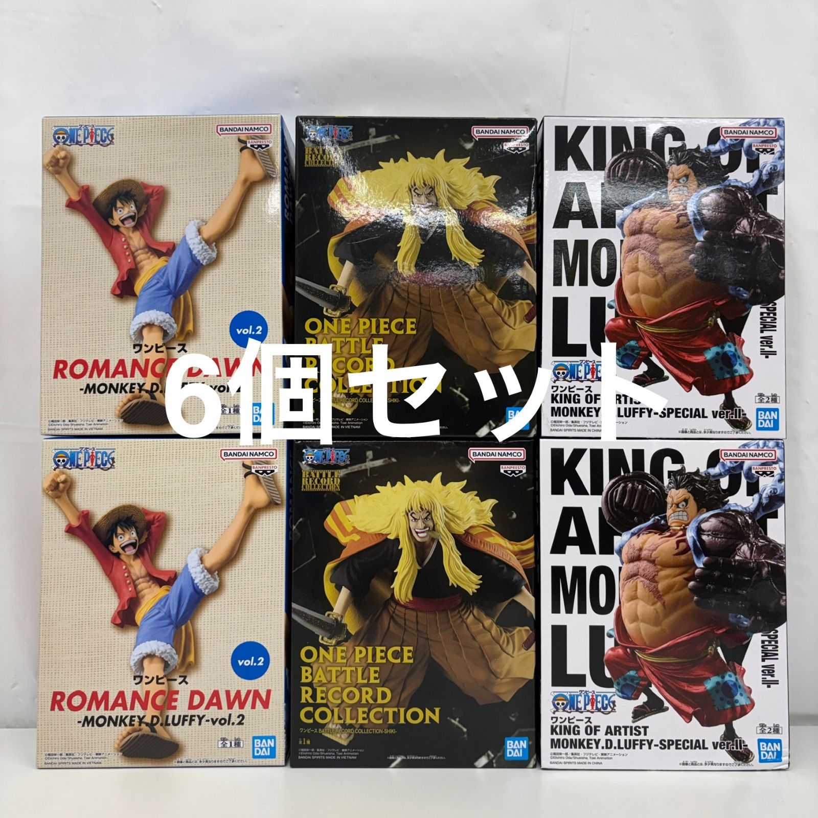 未開封 ワンピース フィギュア 6個セット LF5745 f099 - メルカリ