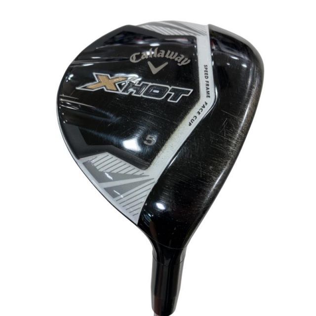 【中古】 キャロウェイ X HOT 5W フェアウェイウッド FW X HOT 60W(フェアウェイウッド) (フレックスS) メンズ 男性用 右利き 右用 Dランク ゴルフクラブ