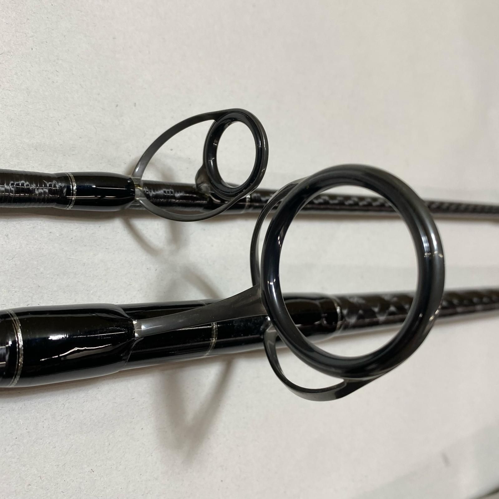 SHIMANO シマノ ジギングロッド 21グラップラーS82XH-3 使用感有 竿袋