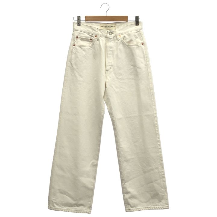 THE SHINZONE (ザシンゾーン) BAGGY JEANS 23AMSPA04 ホワイト 34
