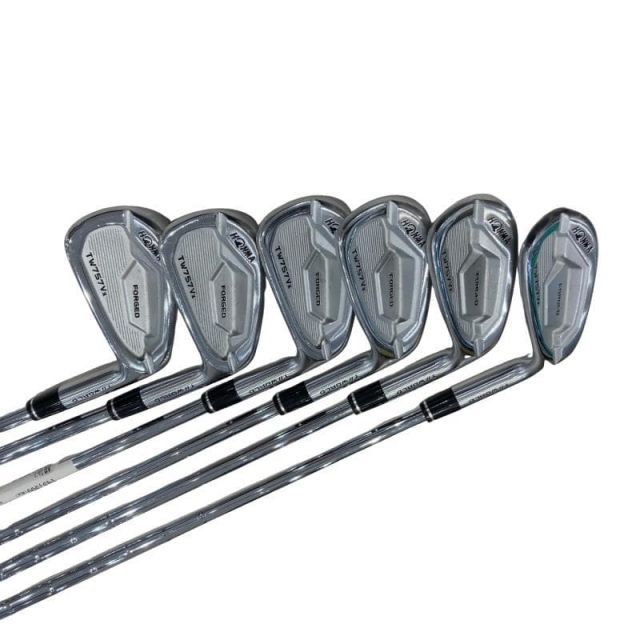 【中古】 本間ゴルフ TOUR WORLD TW757Vx 6S アイアンセット IR NS PRO MODUS3 TOUR105 (フレックスS) メンズ 男性用 右利き 右用 Cランク ゴルフクラブ 37,992円