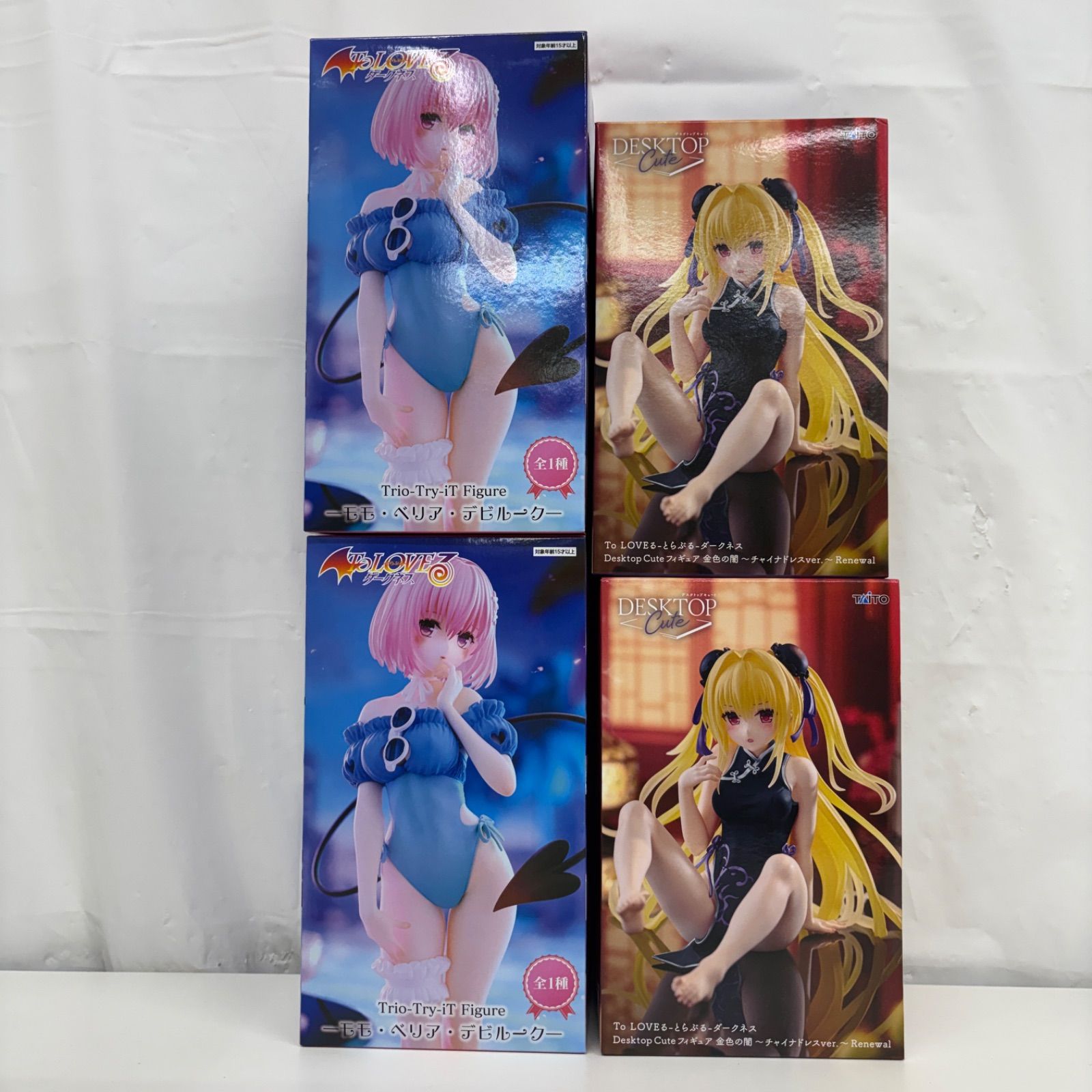 未開封 To LOVEる ダークネス フィギュア 4個セット LF5746 f107