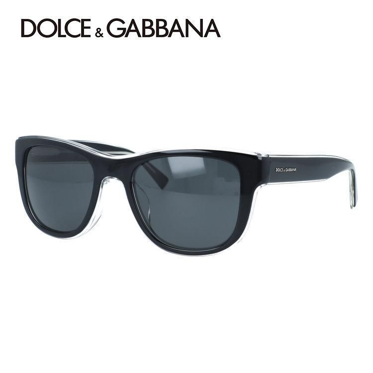 【訳あり】ドルチェ&ガッバーナ サングラス アジアンフィット D&G DG4284F 675/87 54サイズ ウェリントン型 ユニセックス メンズ レディース