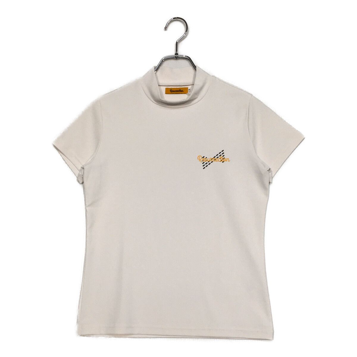 coco 中古 レザレクション Resurrection レディース 半袖シャツ L 白 ホワイト モックネック 中古 レディース レザレクション Resurrection 半袖シャツ S 白