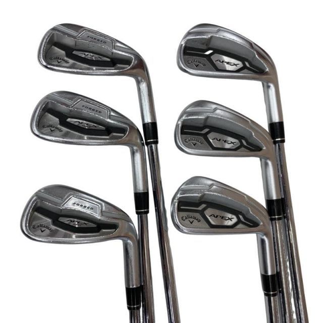 【中古】 キャロウェイ APEX コンボセット 6S アイアンセット IR NS PRO MODUS3 TOUR120 (フレックスS) メンズ 男性用 右利き 右用 Cランク ゴルフクラブ