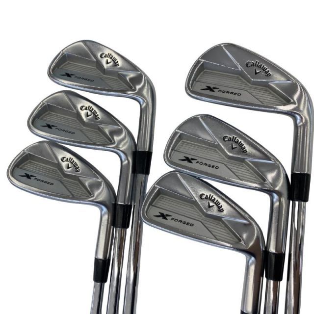 【中古】 キャロウェイ X FORGED(2018) 6S アイアンセット IR NS PRO MODUS3 TOUR120 (フレックスS) メンズ 男性用 右利き 右用 Cランク ゴルフクラブ