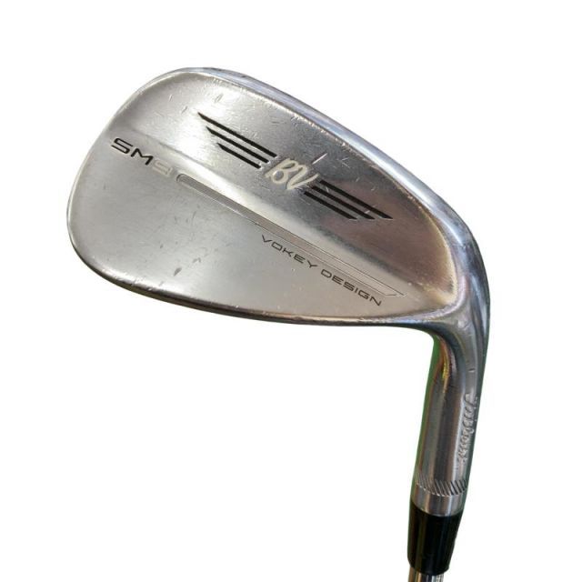 【中古】 タイトリスト VOKEY SPIN MILLED SM9 ツアークロム 50°/12°F ウェッジ WG BV 105 (フレックスその他) メンズ 男性用 右利き 右用 Cランク ゴルフクラブ