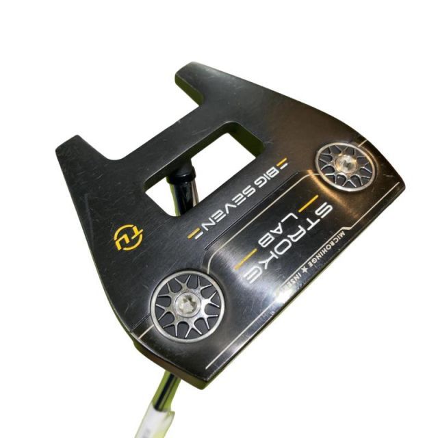 【中古】 オデッセイ STROKE LAB BLACK BIG SEVEN TU 34インチ パター PT STROKE LAB BLACK (フレックスその他) メンズ 男性用 右利き 右用 Cランク ゴルフクラブ