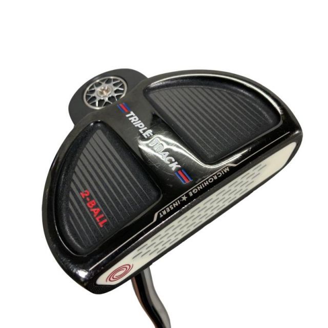 【中古】 オデッセイ TRIPLE TRACK 2-BALL 34インチ パター PT STROKE LAB BLACK (フレックスその他) メンズ 男性用 右利き 右用 Cランク ゴルフクラブ