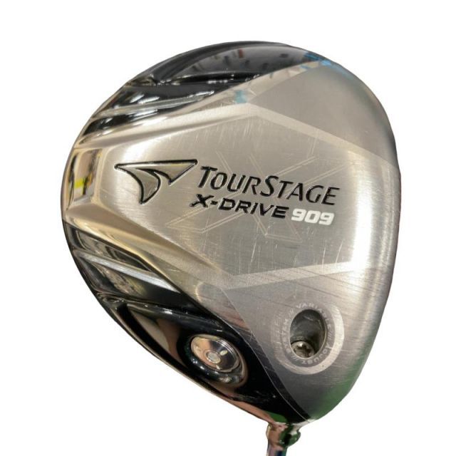 【中古】 ブリヂストン TOURSTAGE X-DRIVE 909 9.5° ドライバー DR Tour AD GT-7 (フレックスS) メンズ 男性用 右利き 右用 Cランク ゴルフクラブ
