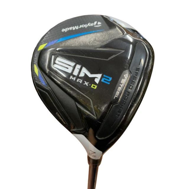 【中古】 テーラーメイド SIM2 MAX-D 7W フェアウェイウッド FW TENSEI BLUE TM50(SIM2 FW) (フレックスR) メンズ 男性用 右利き 右用 Cランク ゴルフクラブ