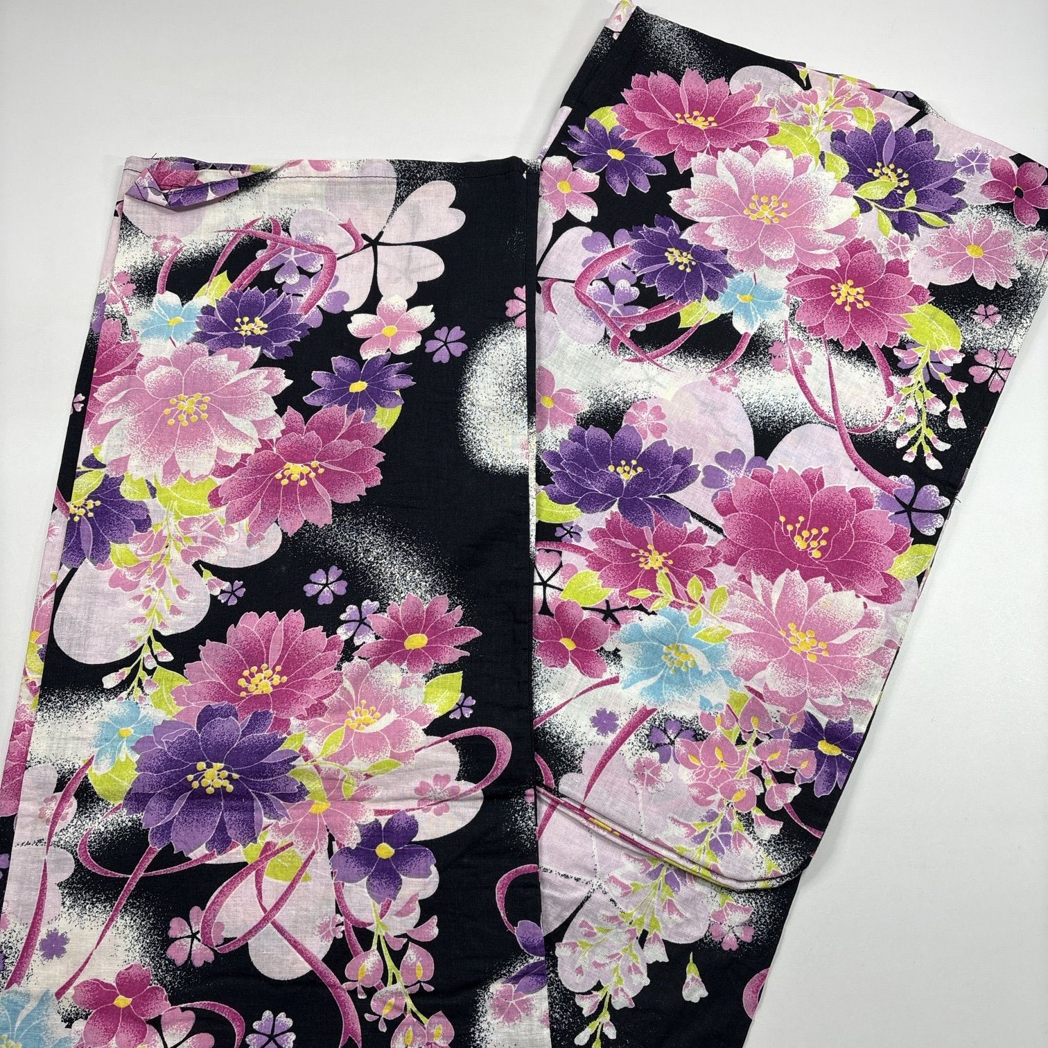 浴衣 5枚 綿 着物まとめ売り【5256】同梱購入歓迎 リメイク用 着付け
