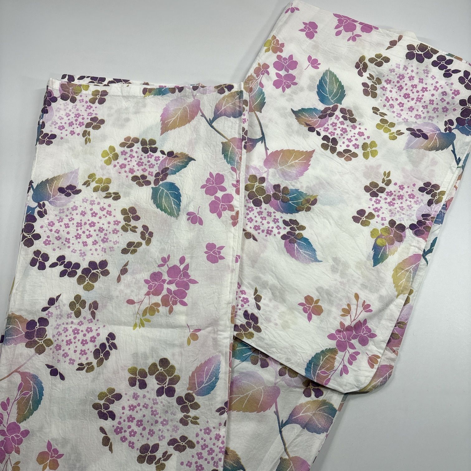浴衣 5枚 綿 着物まとめ売り【5256】同梱購入歓迎 リメイク用 着付け