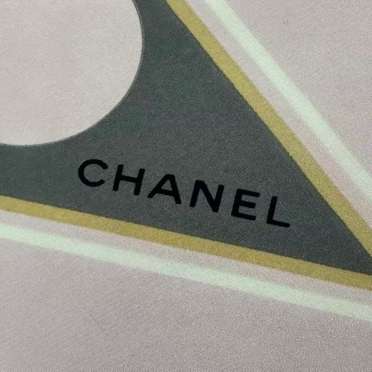 未使用品 CHANEL シャネル ツイリー スカーフ シルク ココマーク