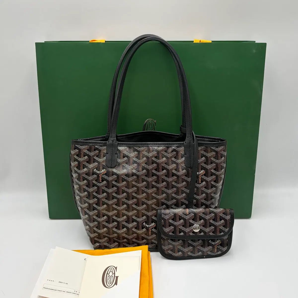 Masion Goyard ゴヤール ミニ アンジュ ブラック