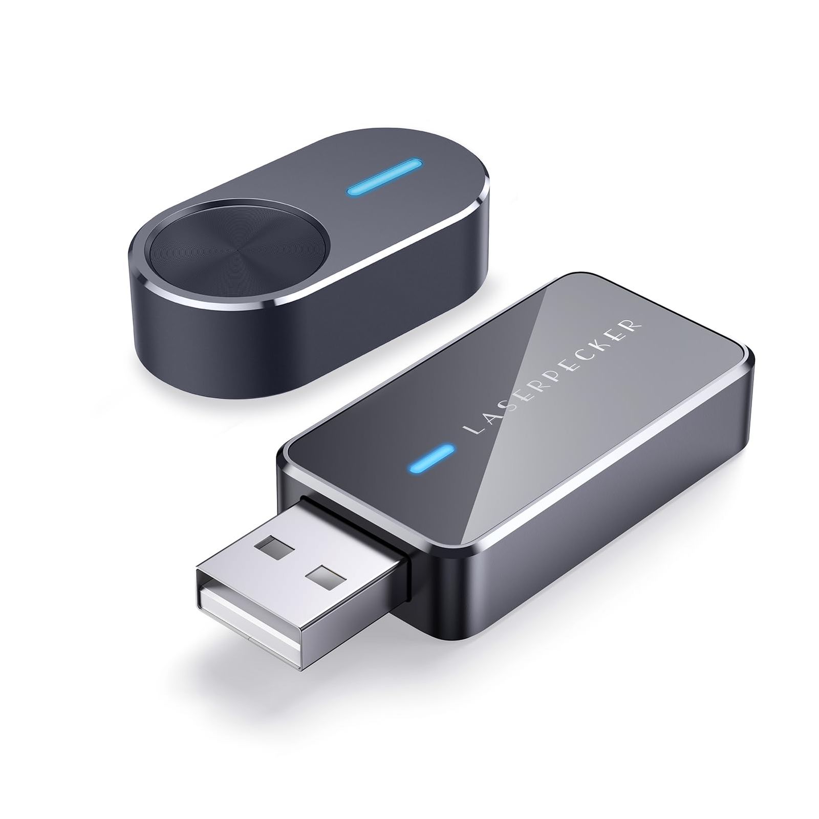 ☆新品☆LaserPecker レーザー彫刻機 専用 bluetooth アダプタとバッチ彫刻ボタン レーザーペッカー レーザー加工機 PC接続用アダプタと一括彫刻用ボタン LP2&LP3に対応 a6d29d03