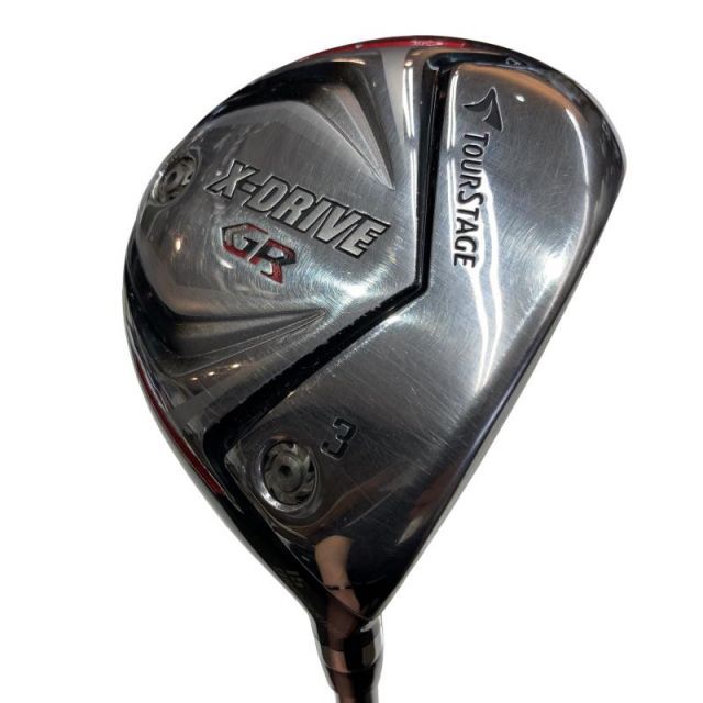 【中古】 ブリヂストン TOURSTAGE X-DRIVE GR(2012) 3W フェアウェイウッド FW Tour AD B12-03w (フレックスS) メンズ 男性用 右利き 右用 Cランク ゴルフクラブ