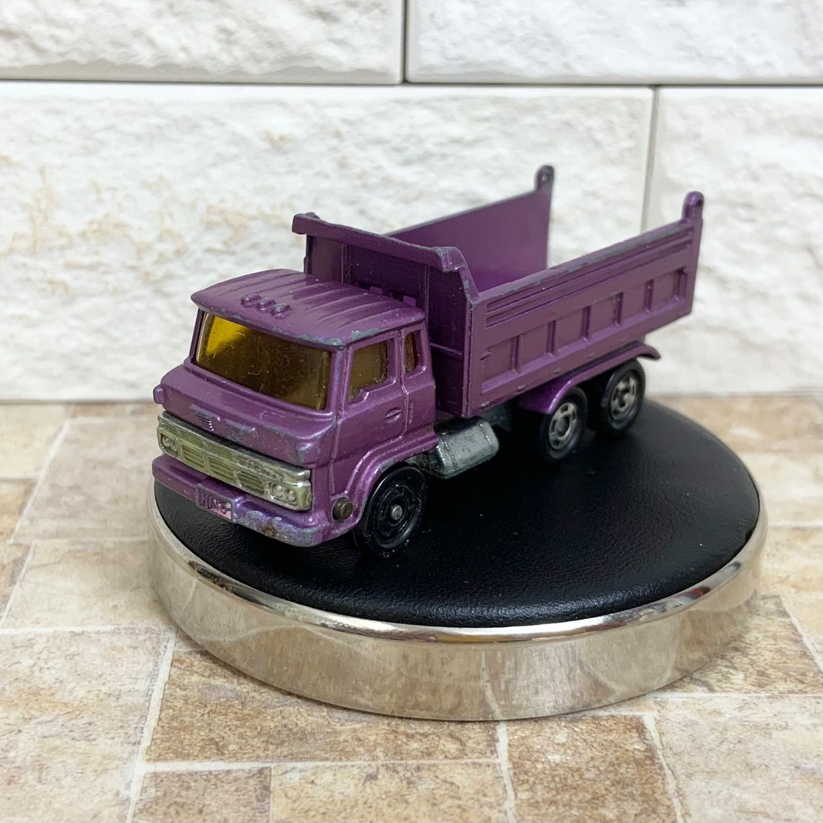 tomica トミカ No.52 日野ダンプカー 紫 パープル レアカラー 日本製 TOMY トミー 絶版